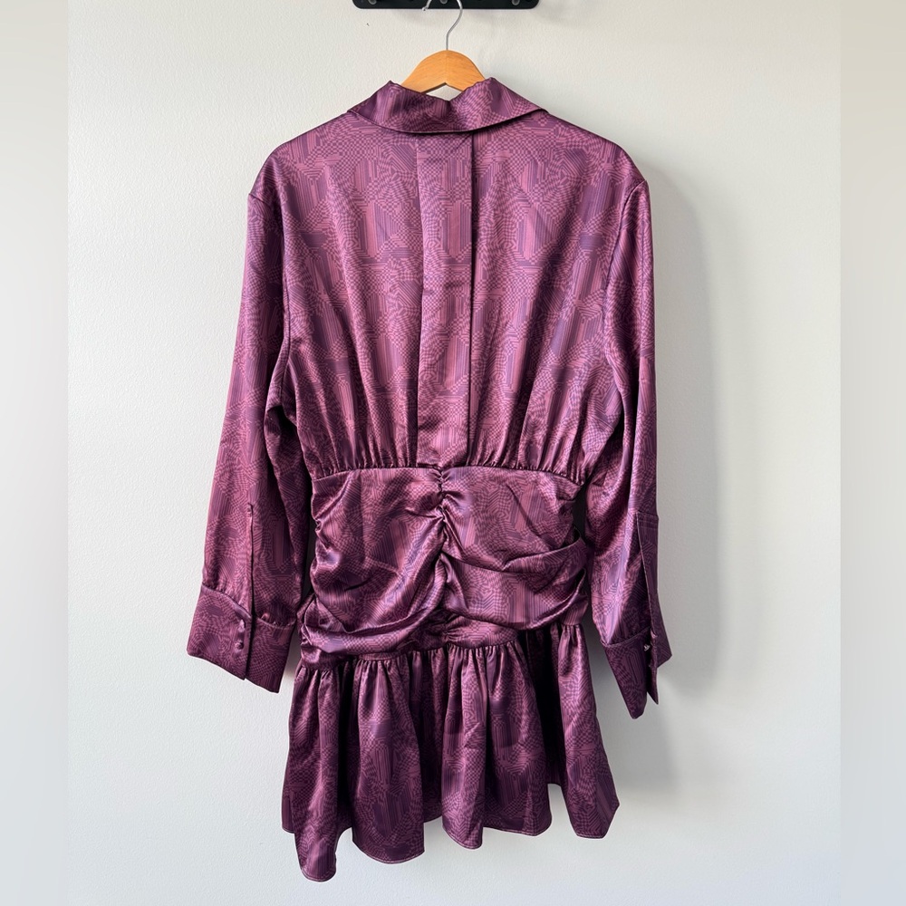 Torn Ronny Kobo "Brenda" Mini Dress - Picture 4 of 8